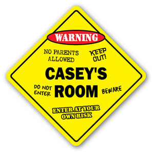 Casey's Room Vinyl Decal Sticker