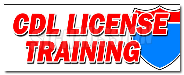 Cdl License Training Decal