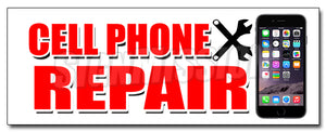 Cell Phone Repair Decal