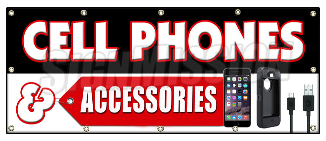 Cell Phones And Accessor Banner