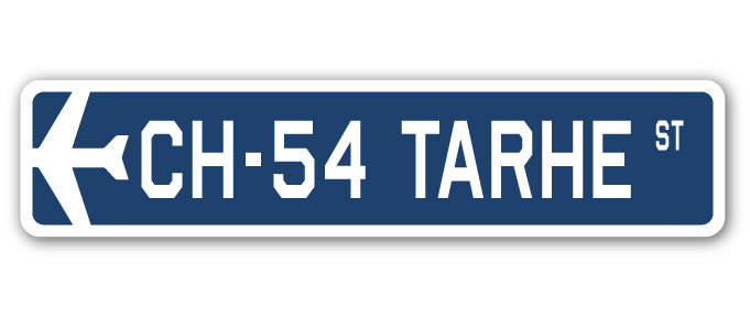 CH-54 Tarhe Street Sign