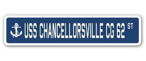 USS Chancellorsville Cg 62 Street Vinyl Decal Sticker