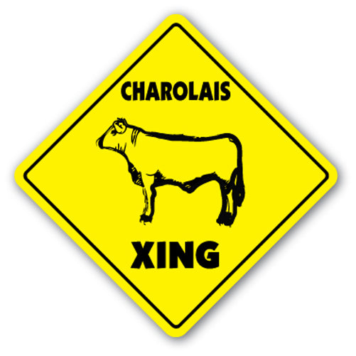 Charolais Street Vinyl Decal Sticker