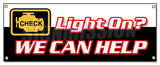 Check Engine Light Banner