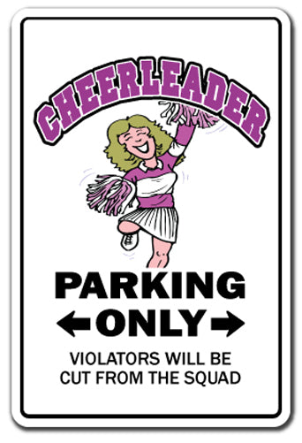 CHEERLEADER Sign
