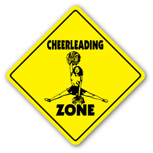 Cheerleading Zone Vinyl Decal Sticker