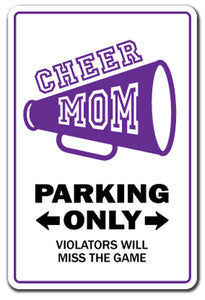 CHEER MOM Sign
