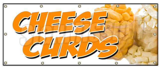 Cheese Curds Banner