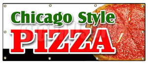 Chicago Style Pizza Banner