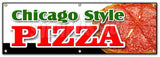 Chicago Style Pizza Banner