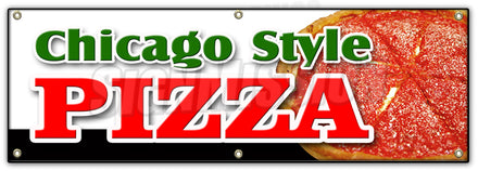 Chicago Style Pizza Banner