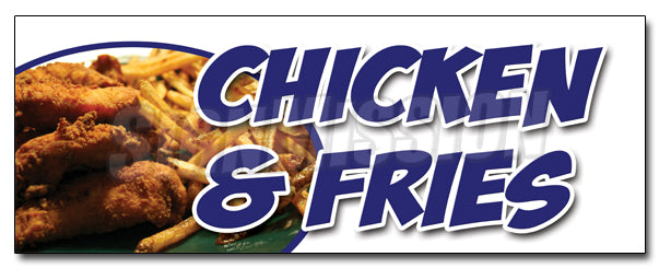 Chicken & French Fries Decal