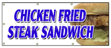 Chicken Fried Steak Sand Banner