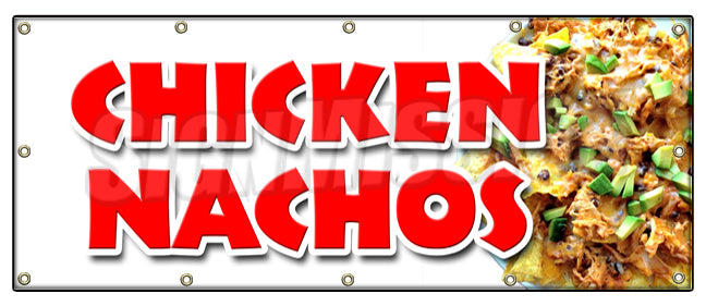Chicken Nachos Banner