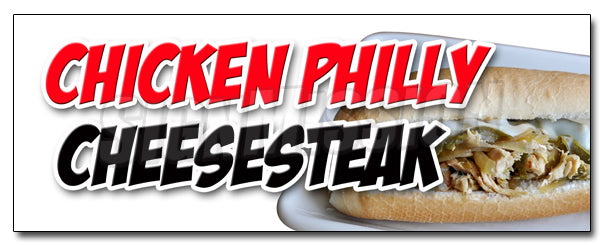 Chicken Philly Cheesestk Decal