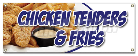 Chicken Tenders & Fries Banner