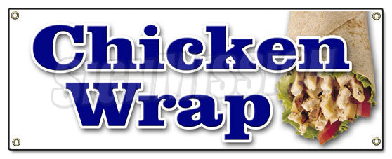 Chicken Wrap Banner