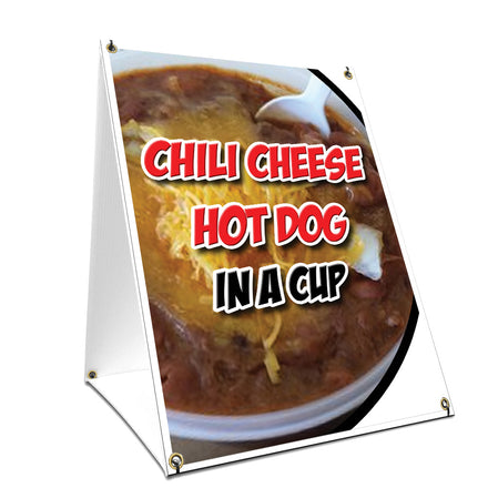 Chili Cheese Hot Dog In A Cup