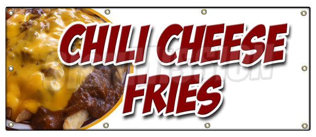 Chili Cheese Fries Banner