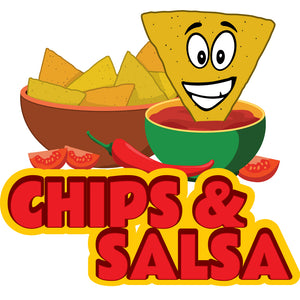 Chips & Salsa Die Cut Decal