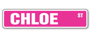 Chloe Street Vinyl Decal Sticker