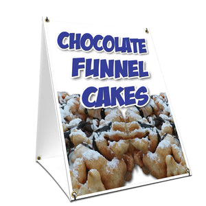 Chocolate Funnel Cakes