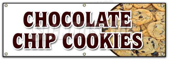 Chocolate Chip Cookies Banner