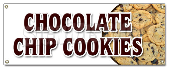 Chocolate Chip Cookies Banner