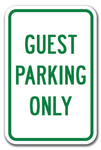 Guest Parking Only