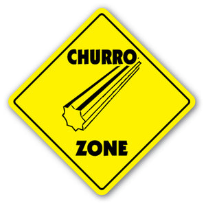 Churro Zone Vinyl Decal Sticker