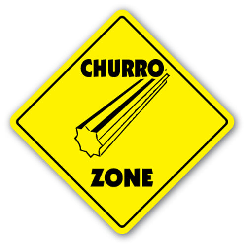 Churro Zone Vinyl Decal Sticker