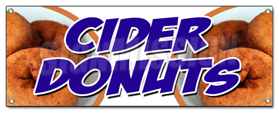Cider Donuts Banner