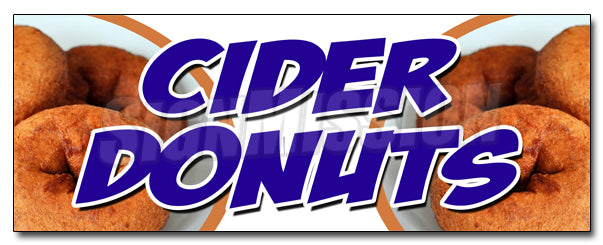 Cider Donuts Decal