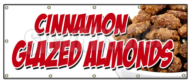 Cinnamon Glazed Almonds Banner