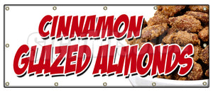 Cinnamon Glazed Almonds Banner