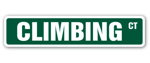 Climbing Street Vinyl Decal Sticker