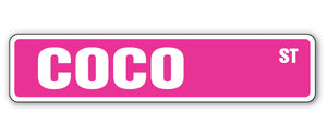 COCO Street Sign