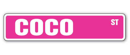 COCO Street Sign