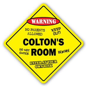 Colton's Room Vinyl Decal Sticker