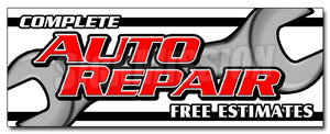 Complete Auto Repair Fre Decal