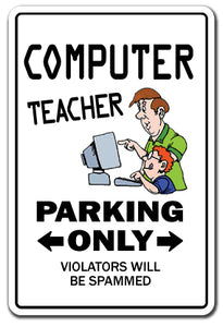 Computer Teacher Vinyl Decal Sticker