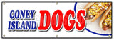 Coney Island Dogs Banner