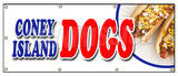 Coney Island Dogs Banner
