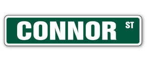 CONNOR Street Sign