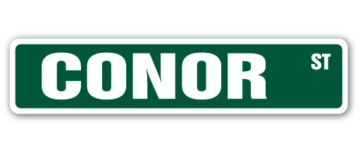 CONOR Street Sign