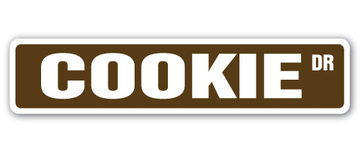 Cookie Street Vinyl Decal Sticker