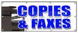 Copies & Faxes Banner