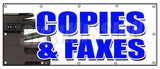 Copies & Faxes Banner
