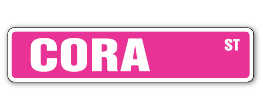 CORA Street Sign