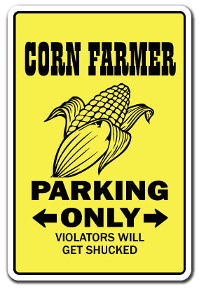 Corn Farmer Vinyl Decal Sticker